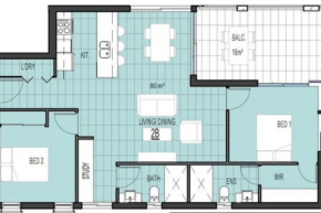 Contemporary Apt, Premium Local, WiFi, Wine, Cafes